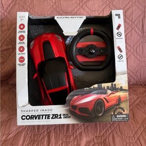 Sharper Image Red Corvette ZR1 remote control Toy Car